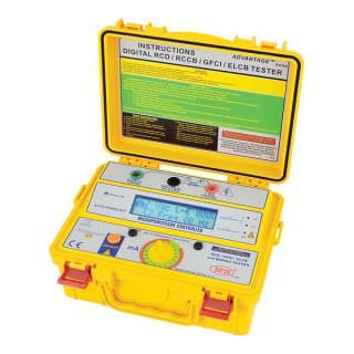 Цифровой измеритель параметров устройств защитного отключения 4112 EL