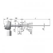 Термопреобразователи сопротивления платиновые ТСП 0604